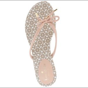 Kate Spade Mistic Pink Flip Flop size 7